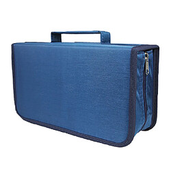 Avis CD DVD étui Support Organisateur Jeu Disque Porte-monnaie DVD Sac De Rangement Bleu