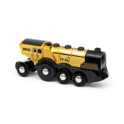 brio 33630 Locomotive puissante doree pas cher