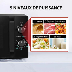 Avis Micro-ondes pose libre - TOSHIBA - MW2-MM20P(BK) - Noir - 20L - 800W