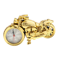 Acheter Rétro moto horloge sculpture moto modèle art artisanat décor doré un