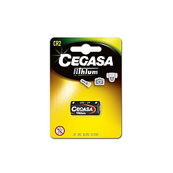 Batteries Cegasa CR2 3V FT BL1