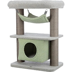 Arbre a chat TRIXIE Lunito Junior - 71 cm - Gris et menthe