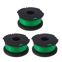 Avis Bobines de rechange pour coupe-herbe compatibles avec Black Decker SF-080 GH3000 LST540 - noir