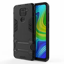 Coque en TPU 2 en 1 avec béquille noir pour votre Xiaomi Redmi Note 9/Redmi 10X 4G