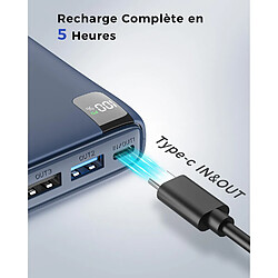 SANAG Batterie Externe 27000Mah Power Bank - Chargeur Portable 22.5W Charge Rapide Usb C Pd Avec 4 Sorties Usb Pour Smartphones Tablette pas cher