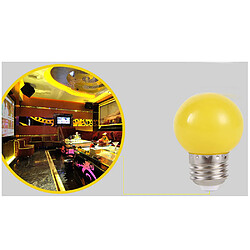 Avis 220v E27 3W économie D'énergie Lampe LED Globe Partie Ampoule De Balle De Golf Jaune