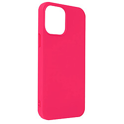 Avizar Coque iPhone 13 Pro Max Silicone Rose