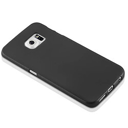 Cadorabo Coque Samsung Galaxy S6 EDGE Etui en Noir pas cher