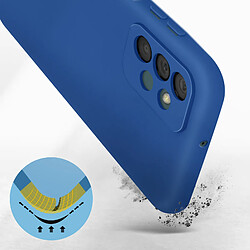 Avis Avizar Coque Samsung Galaxy A23 5G Silicone Finition Soft-touch Fine bleu