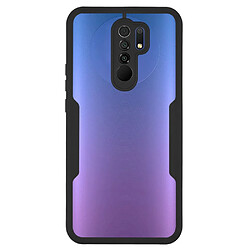 Coque en TPU + acrylique noir pour votre Xiaomi Redmi 9