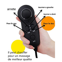 Acheter HIGH-TECH & BIEN-ETRE®APPAREIL DE MASSAGE fauteuil siege massant chauffant démontable multifonction pour le dos et le cou