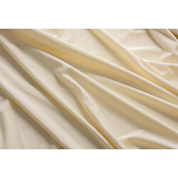 Dansmamaison Tissu Long Velours Blanc