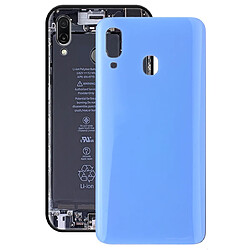 Wewoo Couvercle de la batterie pour Galaxy A40 SM-A405F / DS SM-A405FN / DS SM-A405FM / DS bleu