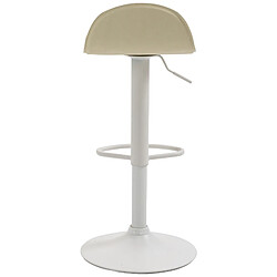 Non Tabouret de bar Lana V2 blanc pas cher