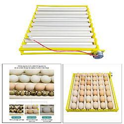 Plateau D'incubateur D'oeufs Rouleau à Oeufs Automatique Domestique Canard Oie Pigeon 9 Tubes pas cher