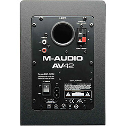 M-Audio Studiophile AV 42 - Enceinte multimédia 2 voies 2x20 w ( paire)