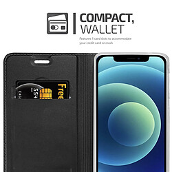 Cadorabo Coque iPhone 12 MINI Etui en Noir pas cher