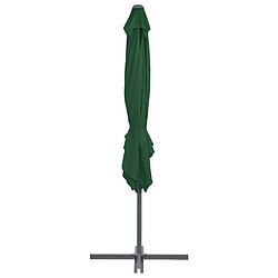 Acheter Maison Chic Parasol Jardin | Parasol en porte-à-faux avec mat en acier 250 x 250 cm Vert - GKD38872