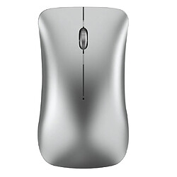 Souris optique sans fil ultra mince 2.4G 1600DPI avec récepteur USB pour PC Silver