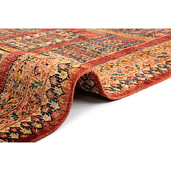 Avis Vidal Tapis de laine 169x102 brun Kashkuli