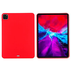 Coque en silicone rouge pour votre Apple iPad Pro 11 pouces (2021)