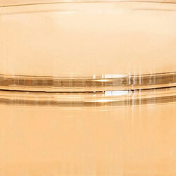 Vase Rond Déco Line Shine 24cm Ambre