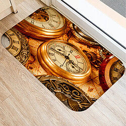 Universal Portes et fenêtres Portes antidérapantes Tapis de porte rectangulaire lavable Salle de bains Tapis de cuisine Tapis de salon Décoration de la maison Tapis d'accueil | Serviettes de bain (40 * 60 cm)