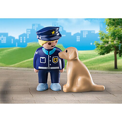 Playmobil® 1 2 3 Policier avec chien