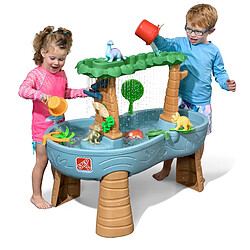 Avis STEP2 Dino Showers Table Sable et Eau | Table Eau et Sable Jouet Dinosaure, Table Jeux d' eau pour plusieurs Enfants | Table d'activité pour le jardin, Table Activité Eau | Table d'eau Extérieur