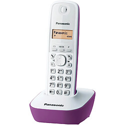 Téléphone sans fil dect pourpre - kx-tg1611frf - PANASONIC