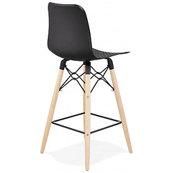 Acheter Kokoon Design Tabouret bar déco "detroit mini" kokoon - noir