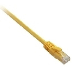 V7 0.3m RJ-45 M/M câble de réseau 0,3 m Cat6 U/UTP (UTP) Jaune