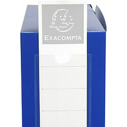 Exacompta Boite de classement a pression dos 100mm polypropylene 7/10e opaque