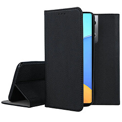 Htdmobiles Housse pour Oppo Reno 8 5G - etui coque pochette portefeuille + film ecran - NOIR MAGNET