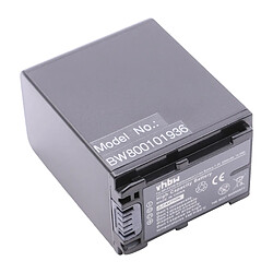 Vhbw Batterie Li-Ion pour SONY DCR-SR57E, HDR-XR200E, HDR-CX305E etc, remplace les réf. NP-FV90 / NP-FV100 - avec info-puce et contrôle état de charge