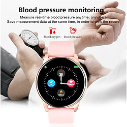 Universal Rose Femme Smartwatch Prévisions météo en temps réel Traceur d'activité Moniteur de fréquence cardiaque Sport Femme Smartwatch Homme pour IOS | pas cher