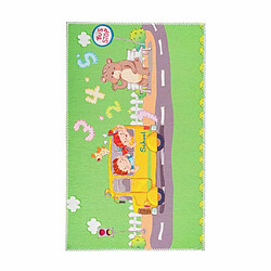 Paris Prix Tapis Enfant Imprimé Coco II Multicolore 120 x 180 cm