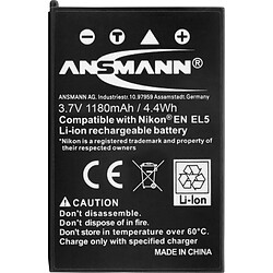 Ansmann Batterie pour Appareil Photo / Caméscope A-Nik ENEL 5 3.7V 1050 mAh