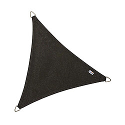 Nesling Voile d'ombrage triangulaire Coolfit noir 5 x 5 x 5 m.