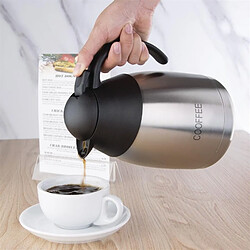 Pichet Isotherme Gravé COFFEE Professionnel - 1,5 L - Olympia pas cher