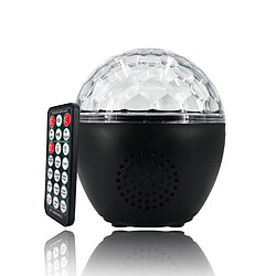 Universal 16 couleurs Haut-parleur Bluetooth Disco Ball Mini Musique Musique Audio Scène Contrôle Télécommande Portable Personne de club pas cher