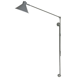 Sampa Helios Luminaire Applique murale industrielle Lampe métal gris Eclairage d'intérieur