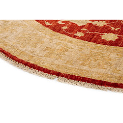 Avis Vidal Tapis de laine 147x150 rouge Kaizar