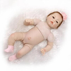 Universal Poupée bébé renaissance jouet enfant poupée nouveau-né fille cadeau 50 cm