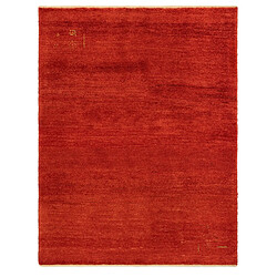 Vidal Tapis de laine 191x147 rouge Gabbeh Shouli