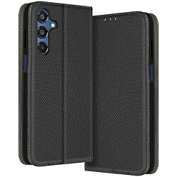 Avizar Étui pour Samsung Galaxy M35 Clapet Porte-carte et Support Noir