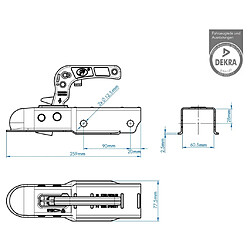 Avis ProPlus Accouplement Attelage 750 kg