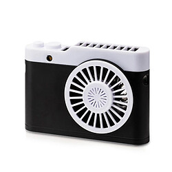 Wewoo Portable mini usb chargeur de caméra ventilateur cou suspendu petit noir