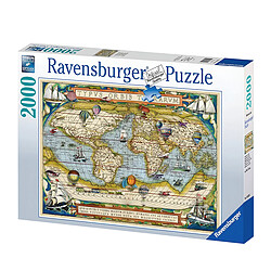 Acheter Ravensburger Puzzle Premium de 2000 Pièces Softclick Thème le Tour du Monde Multicolore