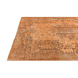 Avis Vidal Tapis de laine 274x168 orange Ultra Vintage